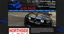 Desktop Screenshot of bluemoonautosales.com